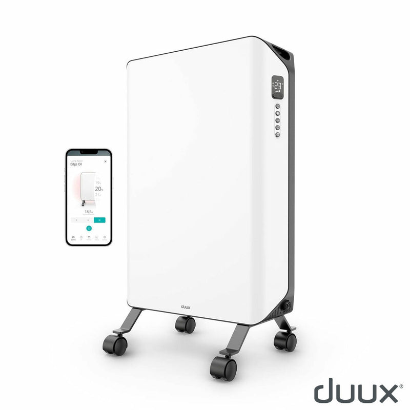 Duux Edge oil filled radiator 2000W white, UK version