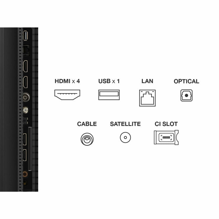 TCL 50C6K Mini LED Smart TV 50 inch (British brand)