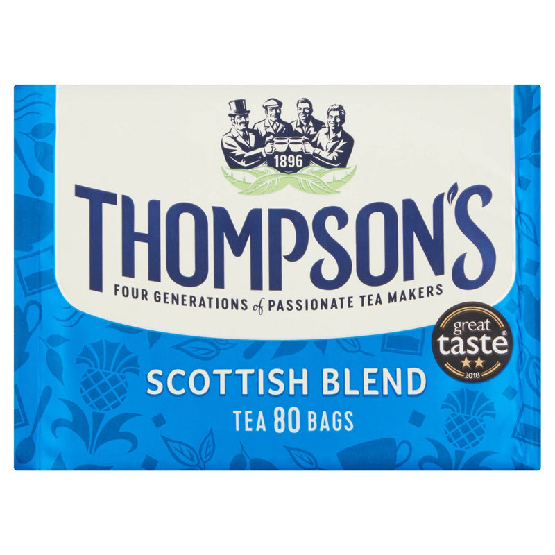 Thompson's Scottish Blend tea bags 250g - UK version