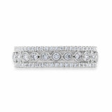 Costco UK Round Brilliant Cut Diamond Ring 0.60ctw 18ct White Gold Size N- Buy online at McGrocer