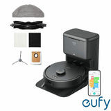 eufy L60 Hybrid Robot Vacuum with Self-Empty Station - British product