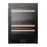 Hisense RW3N122GSLF 46 bottle wine cooler black - British product