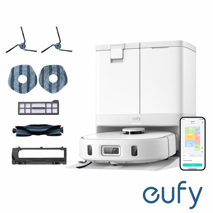 eufy X10 Pro Omni robotic vacuum white (British brand)