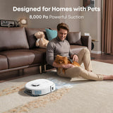eufy X10 Pro Omni robotic vacuum white (British brand)