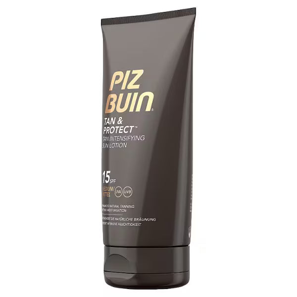Piz Buin Sun Lotion SPF 15 Medium 150ml, imported from the UK