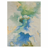 Nourison Prismatic rug blue seafoam in 4 sizes, imported from the UK