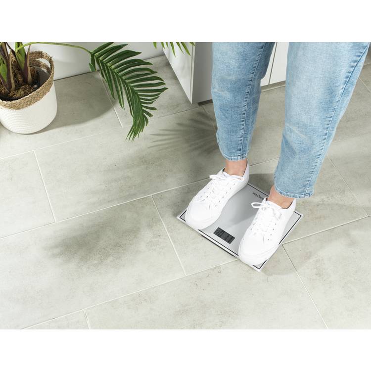 Salter bathroom scale compact white, imported from the UK