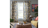 Argos Habitat Geometric Eyelet Curtains Neutral 117x137cm- Buy online at McGrocer