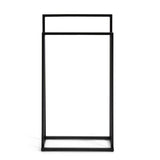 Habitat 2-tier freestanding towel rail black - British product