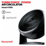 Honeywell Turbo Black desk fan 10 inch, UK version