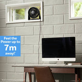 Honeywell Turbo Black desk fan 10 inch, UK version