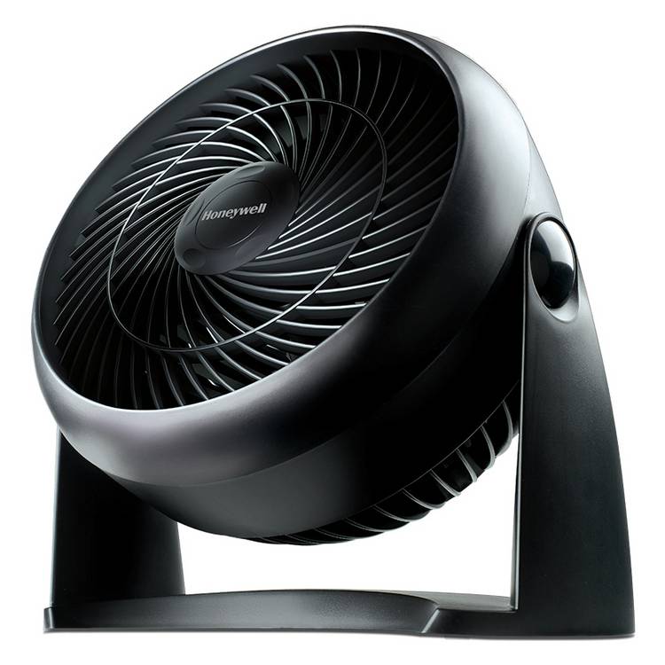 Honeywell Turbo Black desk fan 10 inch, UK version