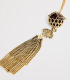 Chloé tassel detail necklace, imported from the UK