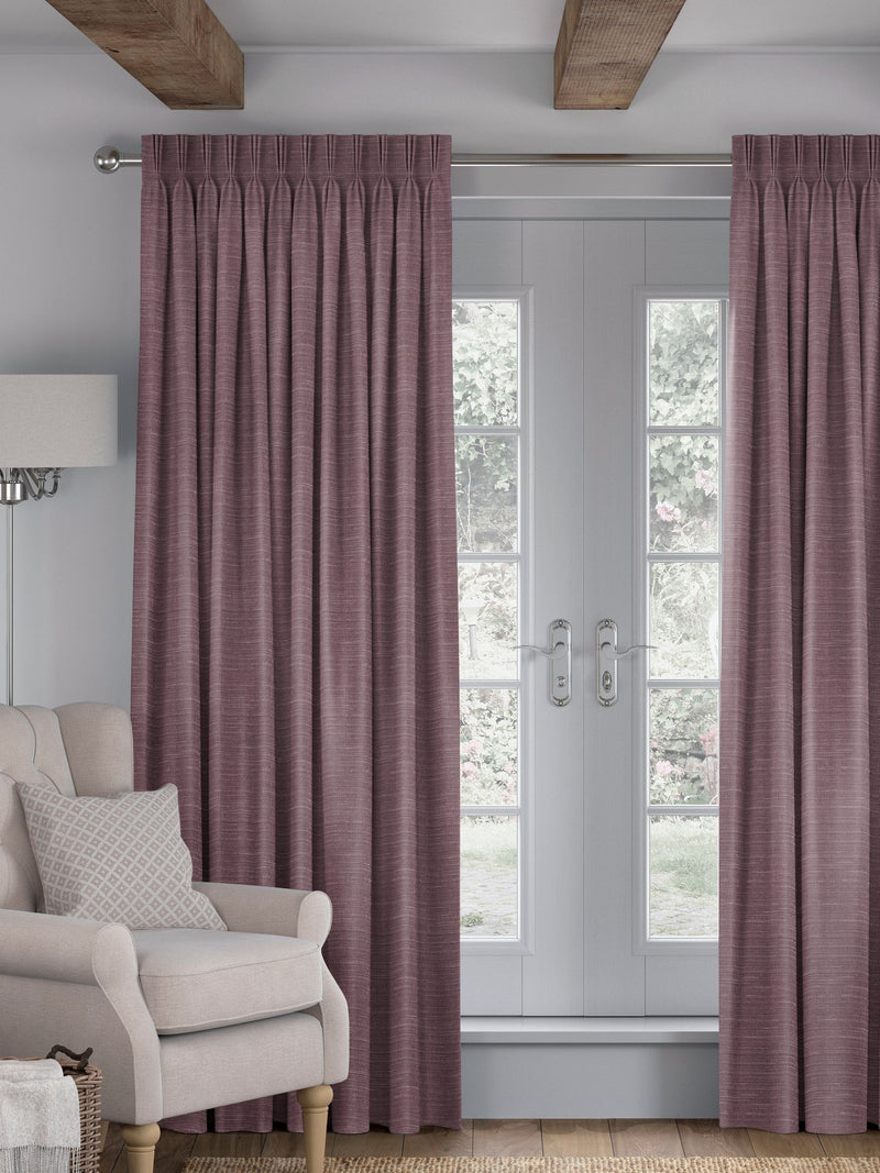 Voyage Maison purple made to measure curtains - British product