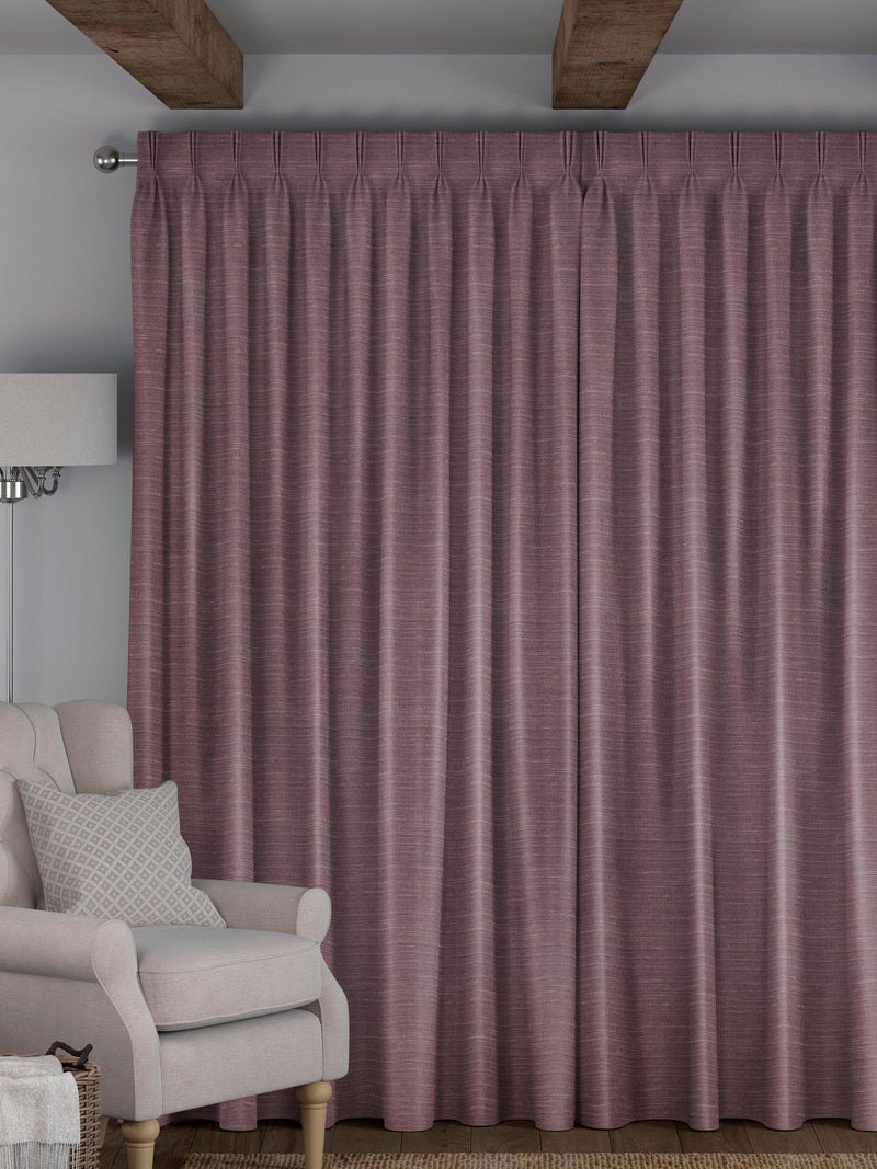 Voyage Maison purple made to measure curtains - British product