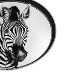 Dolce&Gabbana zebra-striped soup plates set of 2, 20cm - British product