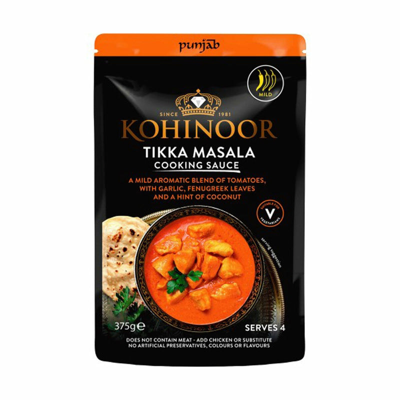 Kohinoor Tikka Masala sauce 6 x 375g - British product