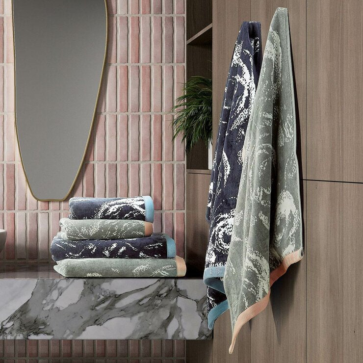 Ted Baker towel bundle bath sheet and hand towel set, imported from the UK