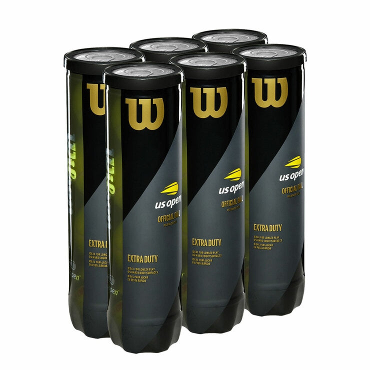 Wilson US Open extra-duty tennis balls 24 pack (British brand)