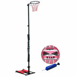 Costco UK Sure Shot Easistore Netball Goal with Padding 10ft Black/Red- Buy online at McGrocer