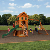 Backyard Discovery Atlantis wooden climbing frame playset - British product