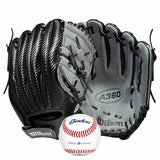 Wilson baseball senior catch set including two gloves and a ball, UK version