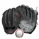 Wilson baseball family catch set with gloves and ball, imported from the UK