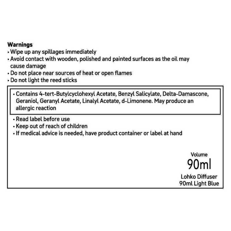 Habitat Scion reed diffuser Mandarin & Violet 90ml, imported from the UK