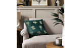 Argos Habitat Embroidered Palm Cushion Green 43x43cm- Buy online at McGrocer