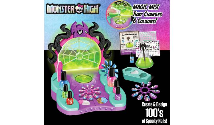 Monster High Ghoulish Glam Nail Salon kit - British product