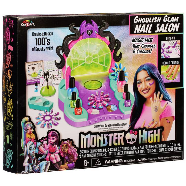 Monster High Ghoulish Glam Nail Salon kit - British product