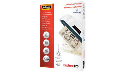 Argos Fellowes A4 125 Micron Laminating Pouches - Pack of 100- Buy online at McGrocer