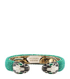 Bvlgari Serpenti Forever leather bangle medium - British product