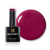 Bluesky Red Shimmer Gel Polish High Gloss Finish - British product