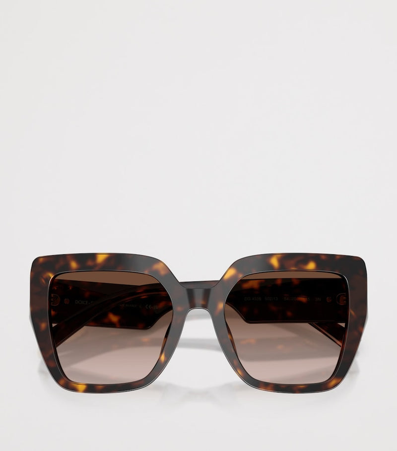 Dolce&Gabbana tortoise square cat-eye sunglasses Italian luxury - British product