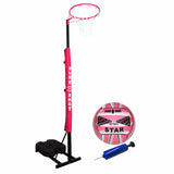 Costco UK Sure Shot Prime Shot Junior Netball Goal Pink/Grey with Padding 9ft (2.7m)- Buy online at McGrocer