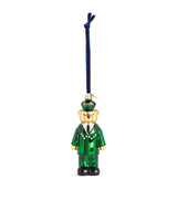 Harrods Harrods Green Man Bear Ornament- Buy online at McGrocer