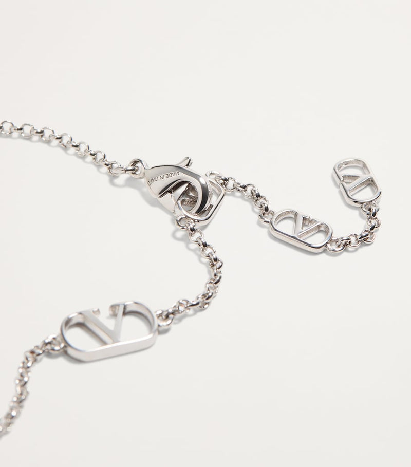 Valentino Garavani VLogo Signature Necklace 42cm (British brand)