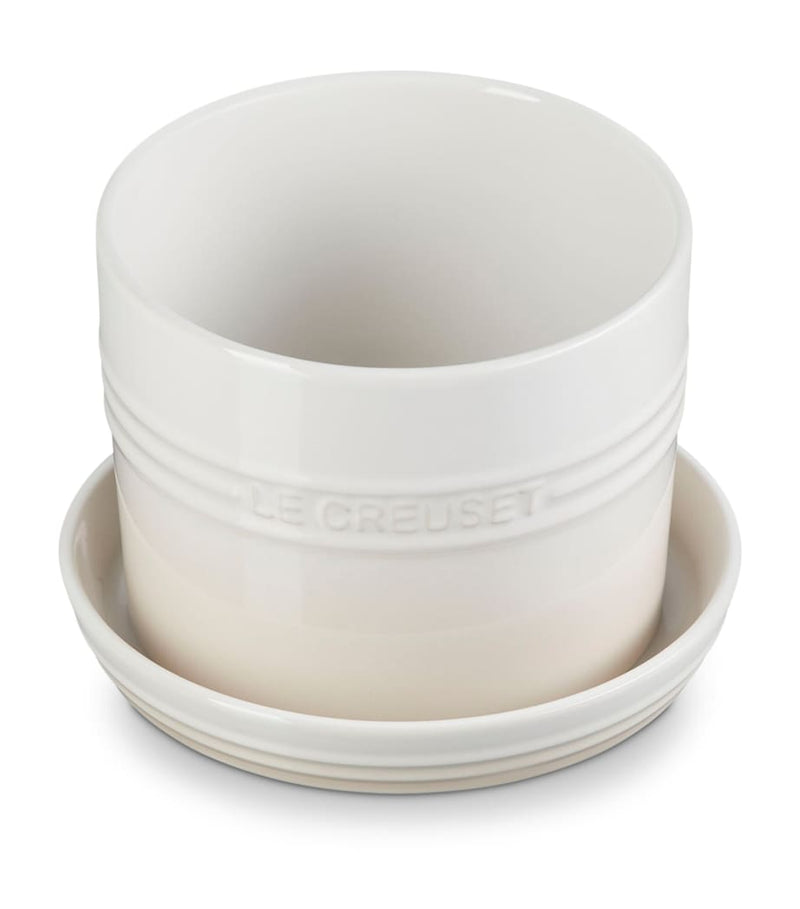 Le Creuset stoneware herb planter 15cm, UK version
