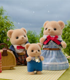 Sylvanian Families Biscuit Bear toy family - British product