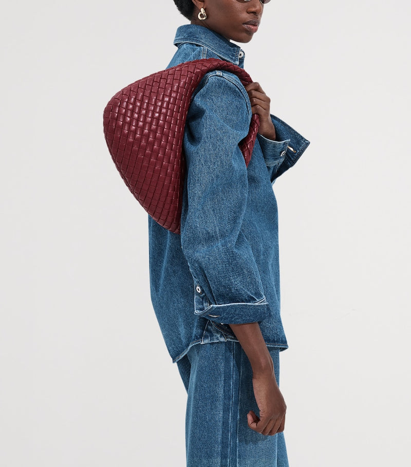 Bottega Veneta small leather Veneta shoulder bag (British brand)