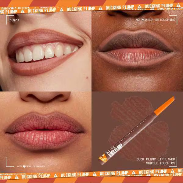 NYX plumping lip liner subtle touch, imported from the UK