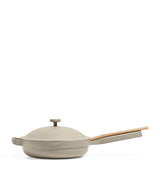 Harrods 26.5cm Cookware Pan Set with Steamer Basket, Lid, and Beechwood Spoon- Buy online at McGrocer