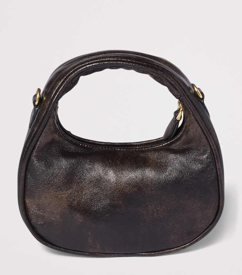 Miu Miu handbag Mini Leather Wander Top-Handle compact, imported from the UK