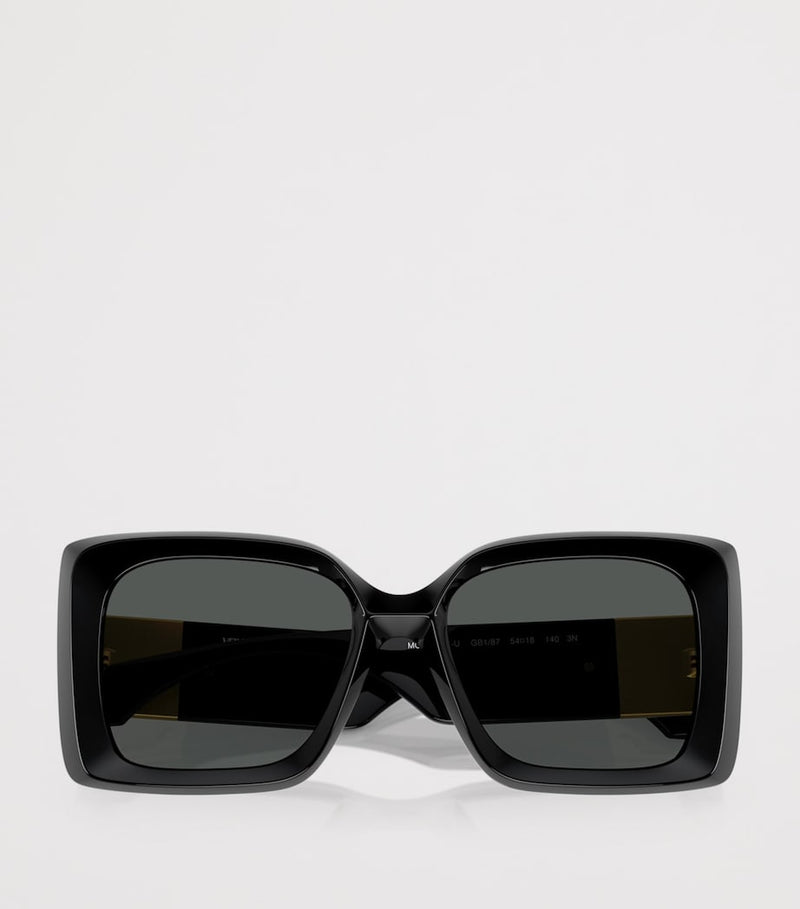 Versace square irregular sunglasses, UK version