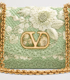Valentino Garavani Beaded Vain shoulder bag - British product