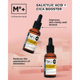 Me+ Salicylic Acid Cica Booster Face Serum 30ml, imported from the UK