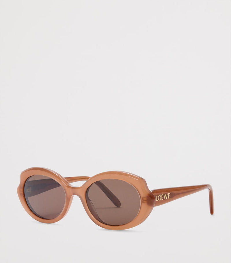 LOEWE mini oval slim sunglasses, UK version