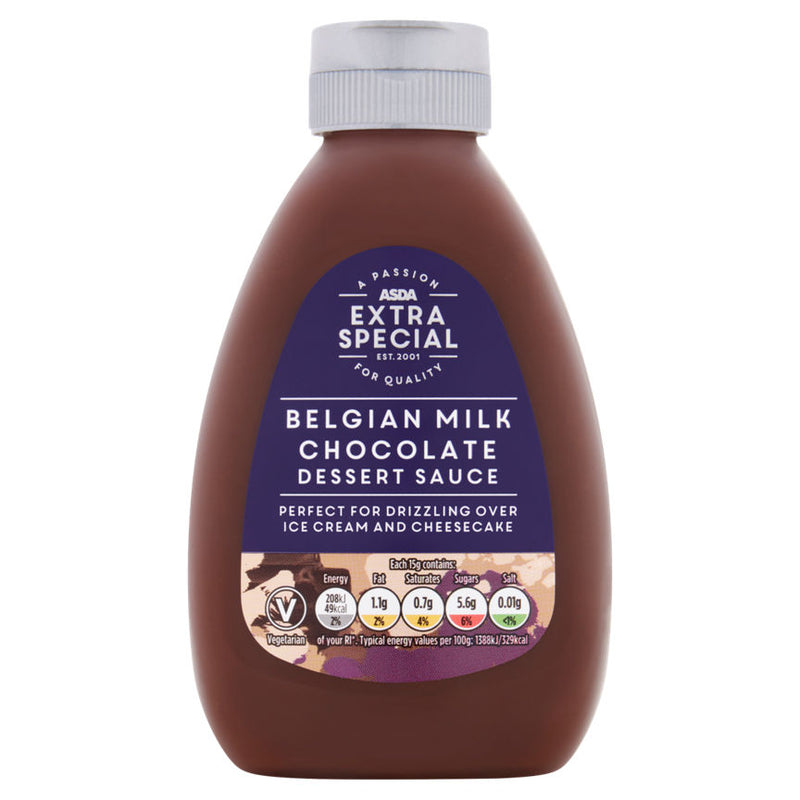 ASDA Extra Special Belgian Milk Chocolate Dessert Sauce - McGrocer