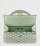 Bvlgari Serpenti Forever mini suede handbag, imported from the UK